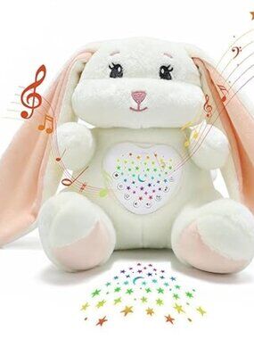 Baby Sleep Soother Bedtime Bunny Toy with Cry Sensor